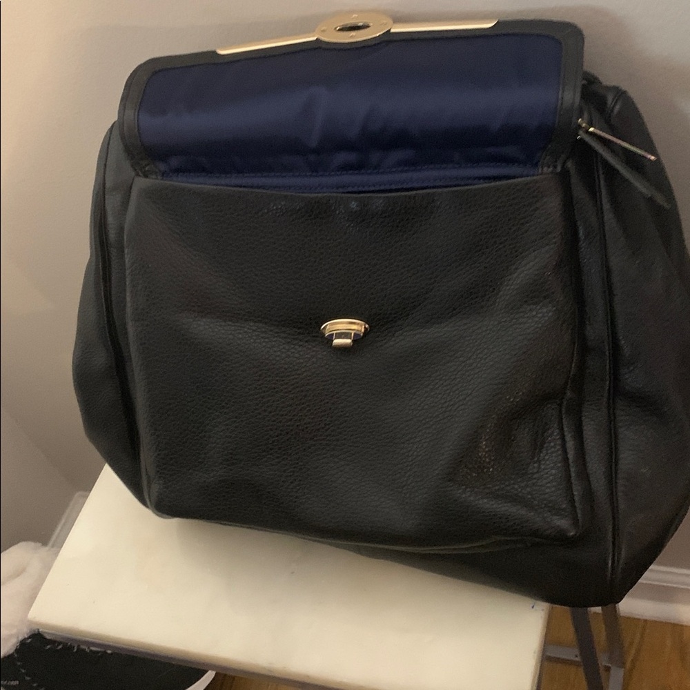 Coach Black Leather Handbag